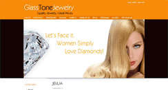 Desktop Screenshot of glasstonejewelry.com